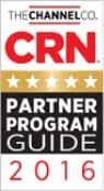 Graphic with the text “The Channel Co. CRN Partner Program Guide 2016”